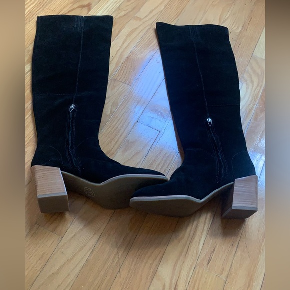 NEW!!Dylan Tall Boots in Black Leather size 7 NEW!!!! - Picture 4 of 9